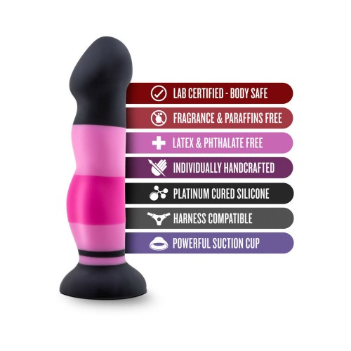 Dildo de Silicona Rosa Avant D4 - 8 Pulgadas