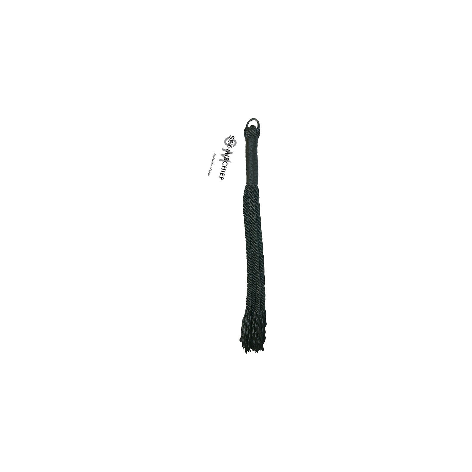 Sportsheets Sex & Mischief Shadow Rope Flogger Black