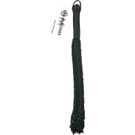 Flogger de Cuerda Shadow Sex & Mischief Negra