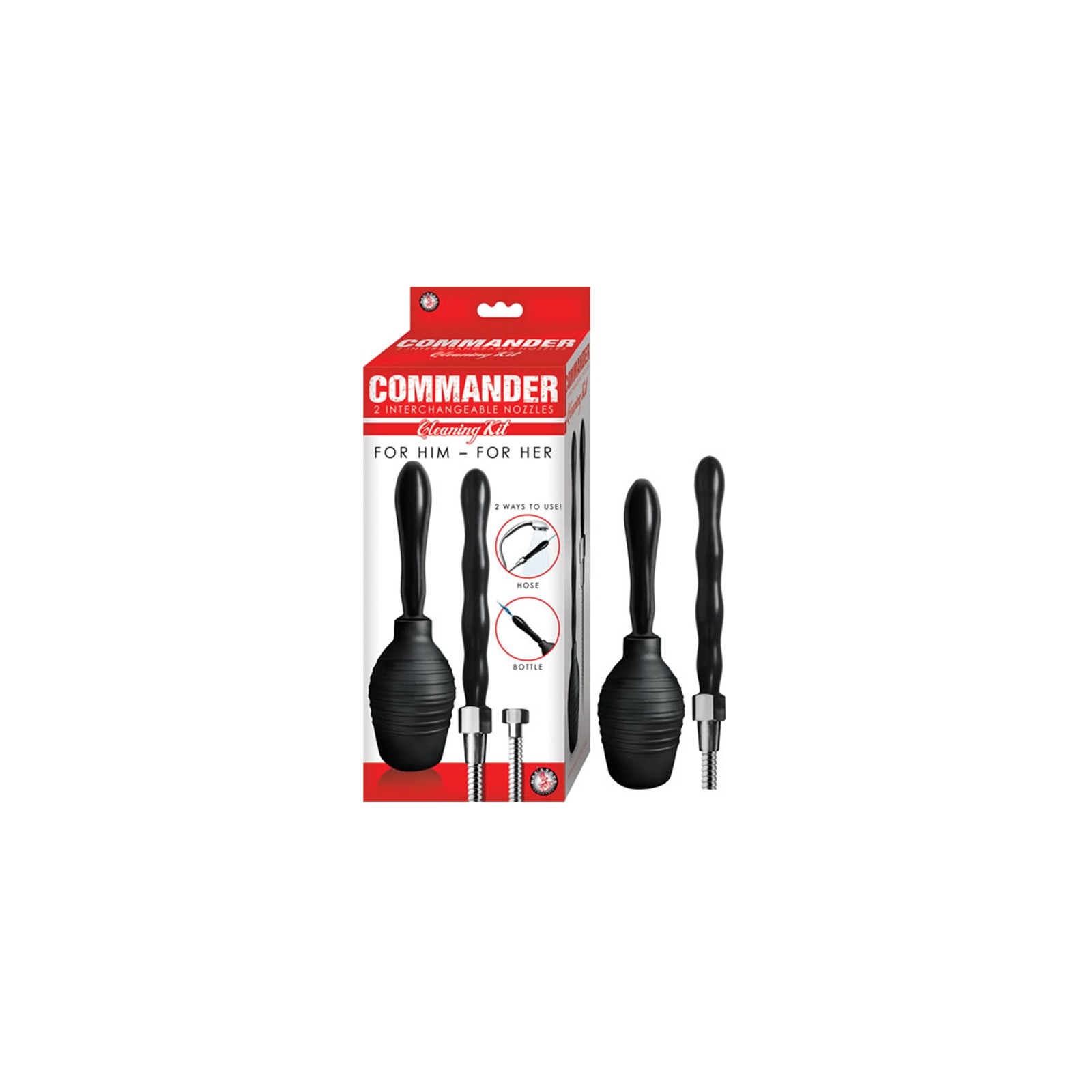 Commander Cleaning Kit for Intimate Hygiene