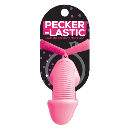 Pecker Lastick Pink Hair Tie