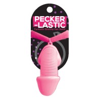 Lazada para el Cabello en Forma de Pene Rosa