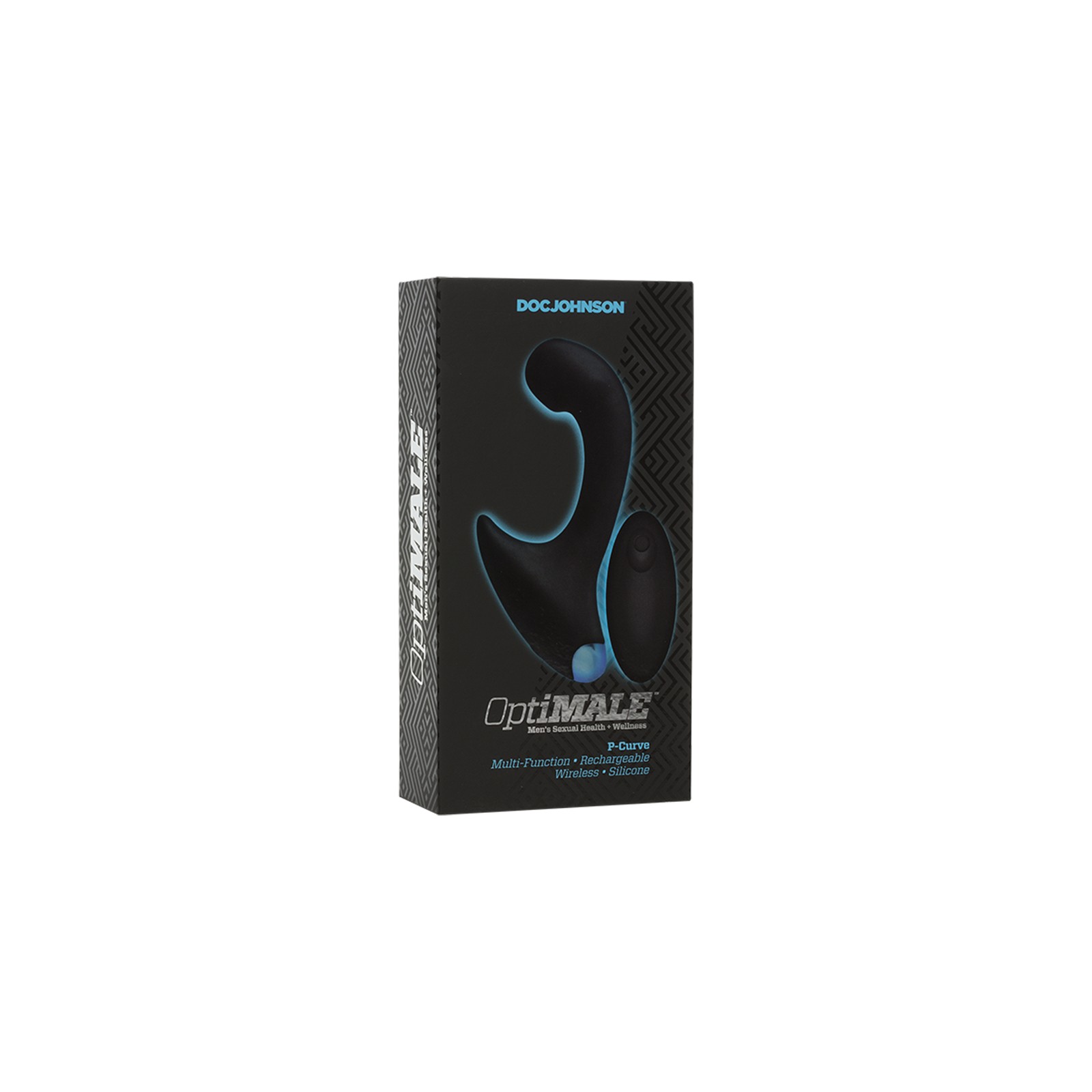 OptiMALE Vibrating P-Massager with Wireless Remote - Intense Pleasure