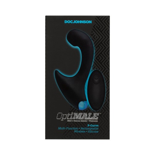 OptiMALE Vibrating P-Massager with Wireless Remote - Intense Pleasure