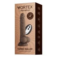 FemmeFunn Vortex Turbo Baller 2.0 Dildo Vibrador