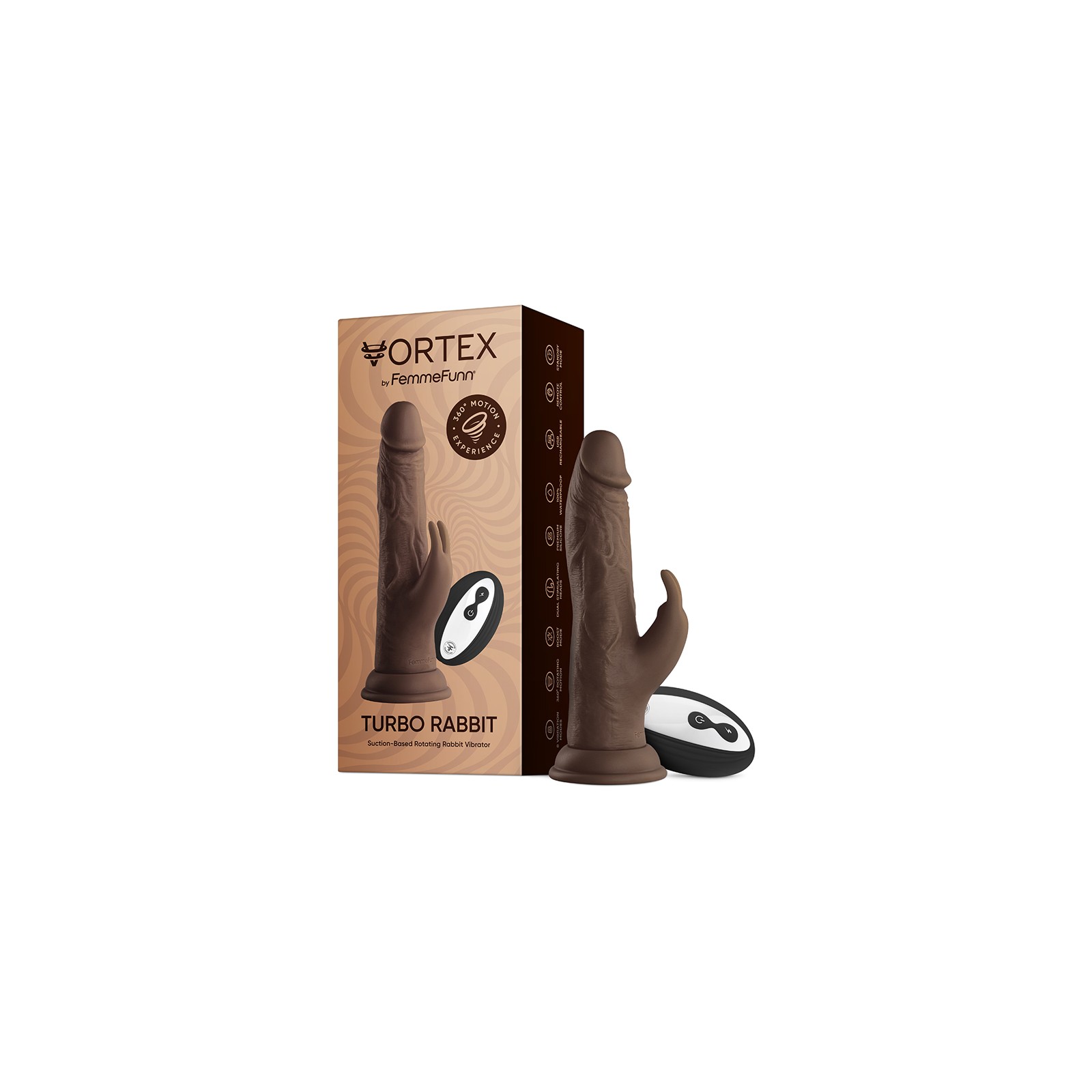 Dildo Vibrador FemmeFunn Vortex Turbo Rabbit 2.0