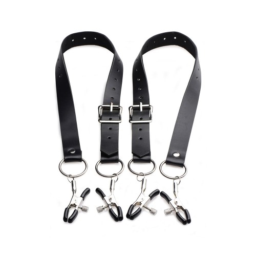 Master Series Labia Spreader Straps with Clamps