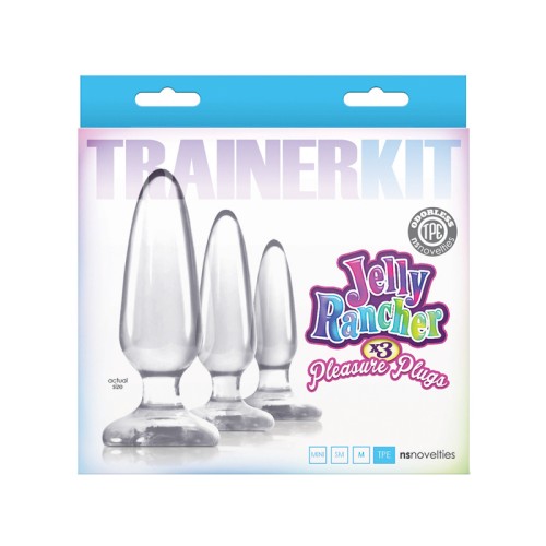 Jelly Rancher Pleasure Plugs Trainer Kit - Clear