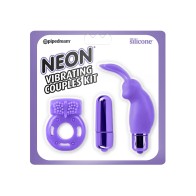 Kit de Parejas Pipedream Neon - Doble Placer Emocionante