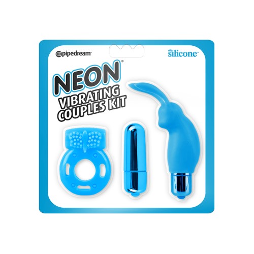 Pipedream Neon Couples Kit Vibrating