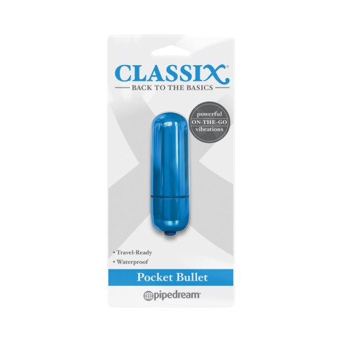 Pipedream Classix Pocket Bullet Vibrator for Discreet Pleasure