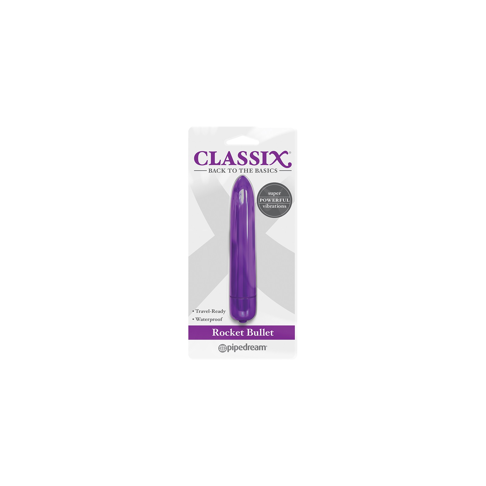 Classix Rocket Bullet Vibrator Purple