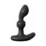 Pipedream Elite Rechargeable P-Motion Silicone Prostate Massager - Black