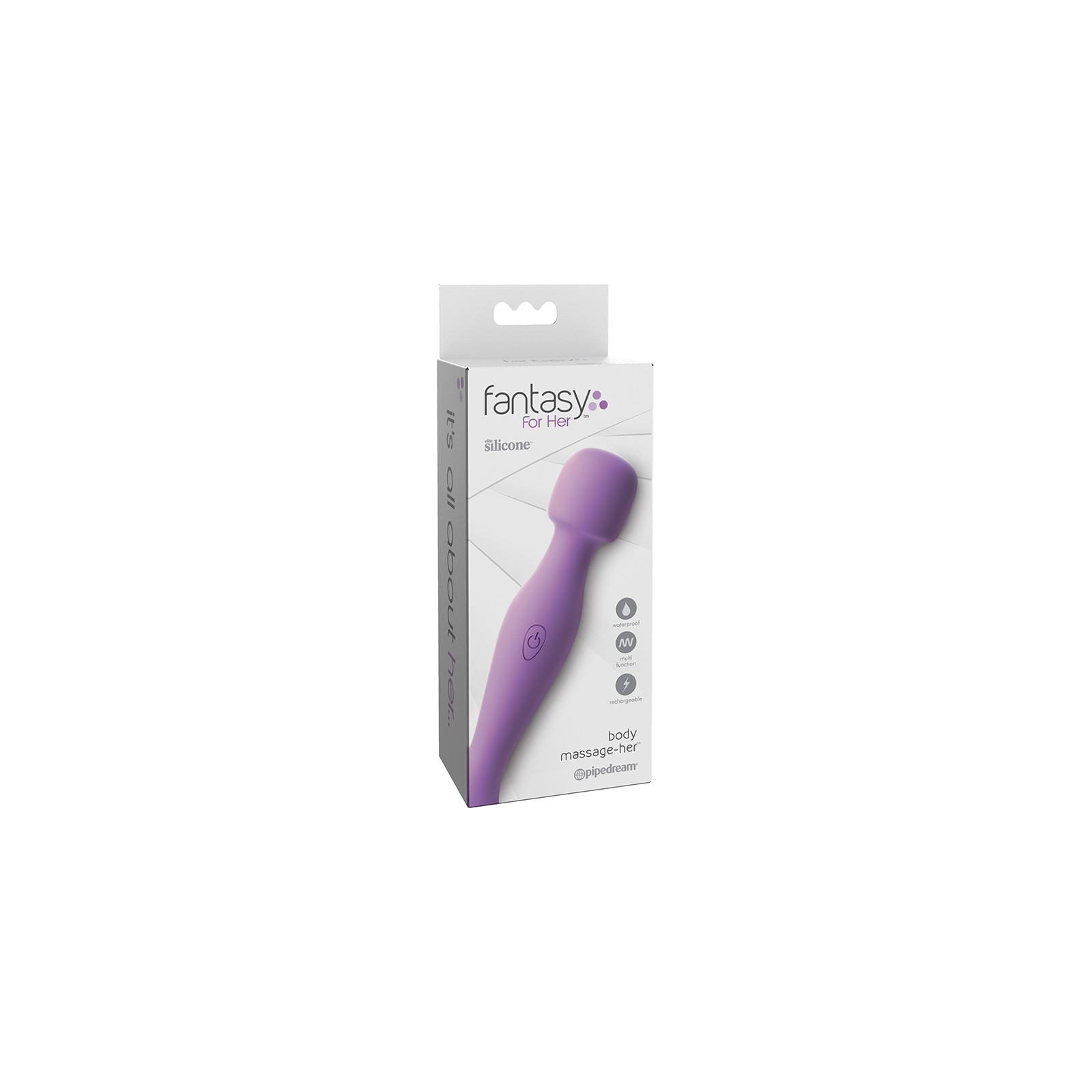 Pipedream Rechargeable Wand Vibrator Purple