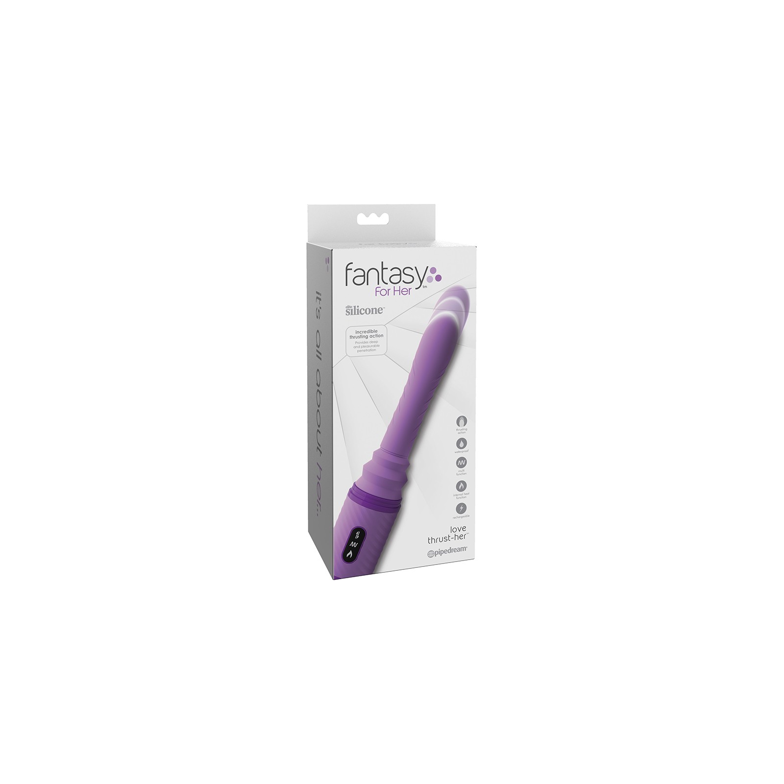 Pipedream Fantasy For Her Love Thrust-Her Vibrator Purple