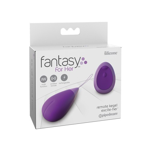 Entrenador Kegel Excite-Her Remoto Pipedream Fantasy For Her