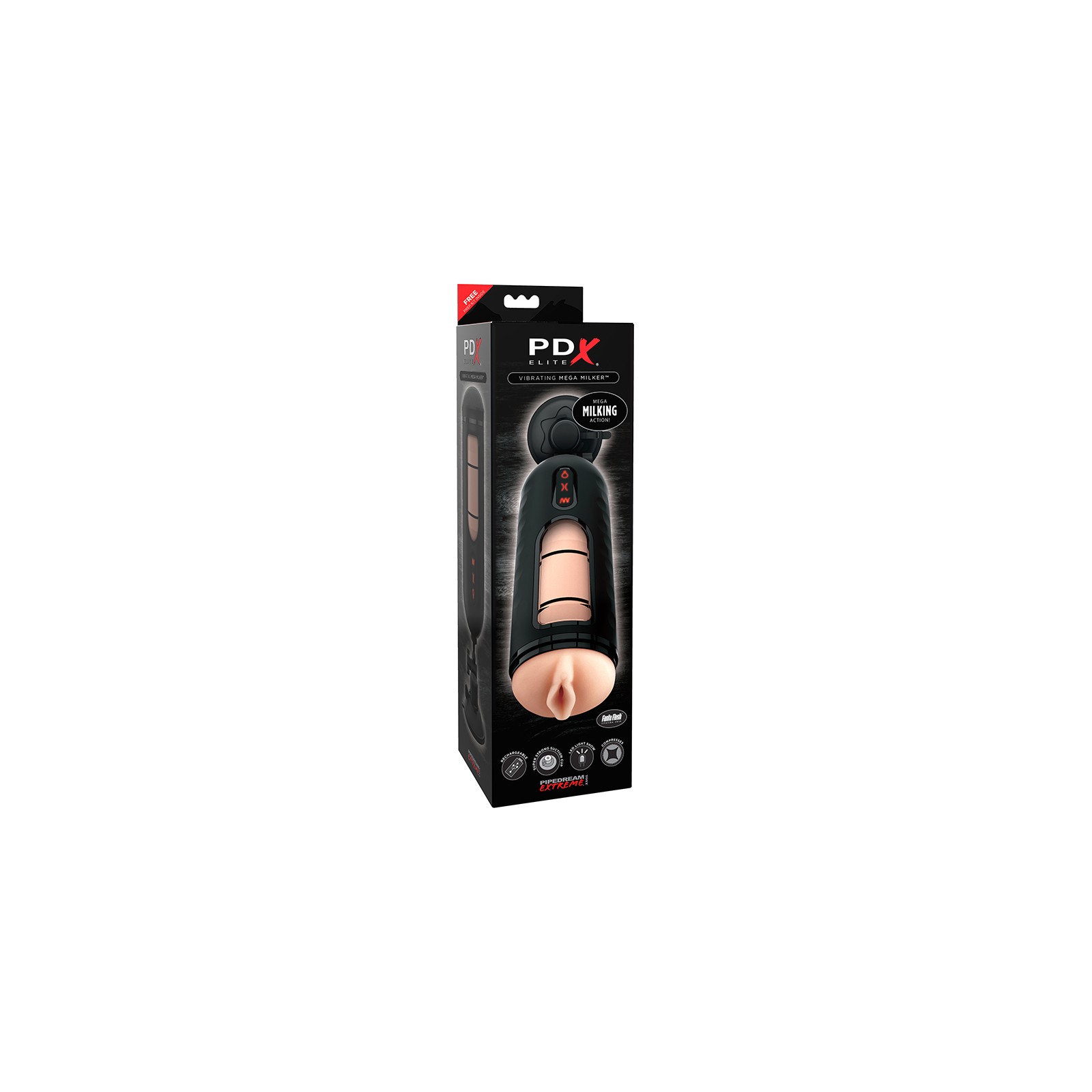 PDX Elite Vibrating Mega Milker - Ultimate Pleasure