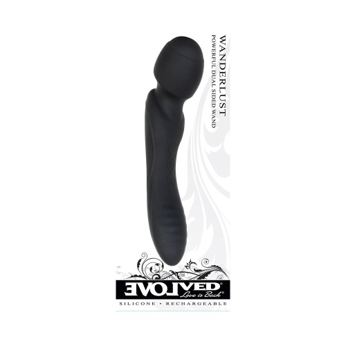 Vibrador de Dos Puntas Recargable Evolved Wanderlust