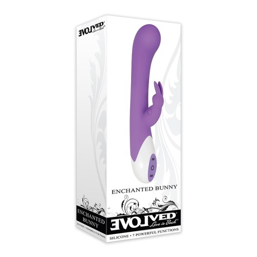 Vibrador Conejito de Silicona Evolved Enchanted Púrpura