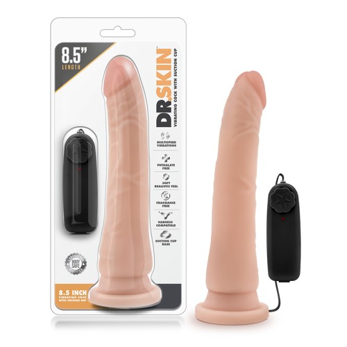 Dr. Skin Realistic Vibrating Dildo with Remote Control