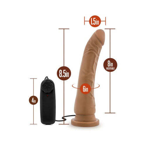 Dr. Skin Dildo Vibrador Control Remoto de 8.5 in.