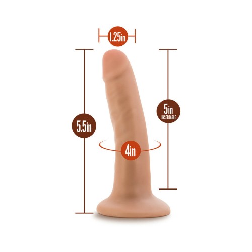 Dildo Realista Dr. Skin de 5.5 in. Beige