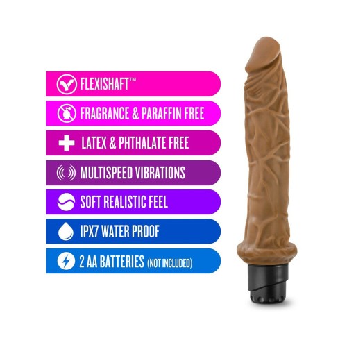 Dildo Vibrante Realista Dr. Skin Vibe 8 Tan