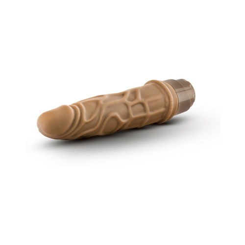 Dr. Skin Vibe 3 Realistic Dildo - 7.25 in. Vibrating Tan