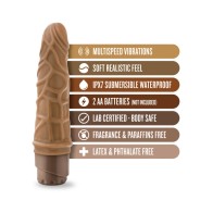 Dr. Skin Vibe 3 Dildo Realista - 7.25 in. Vibrador Tan