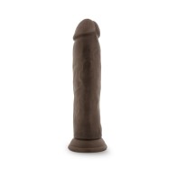 Dr. Skin Realistic Dildo 9.5 Inch Brown - Ultimate Pleasure