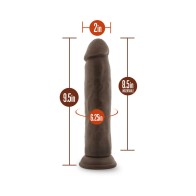 Dr. Skin Realistic Dildo 9.5 Inch Brown - Ultimate Pleasure