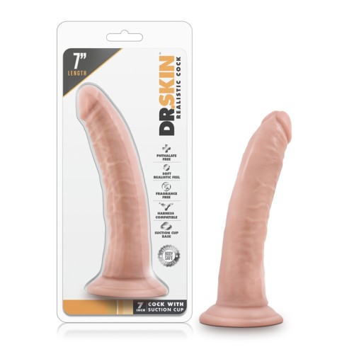 Dr. Skin 7 in. Realistic Dildo for Authentic Pleasure