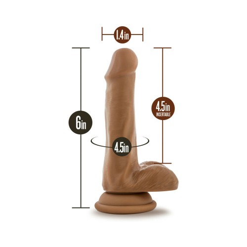 Loverboy Captain Mike Realistic 6 in. Dildo with Balls Tan