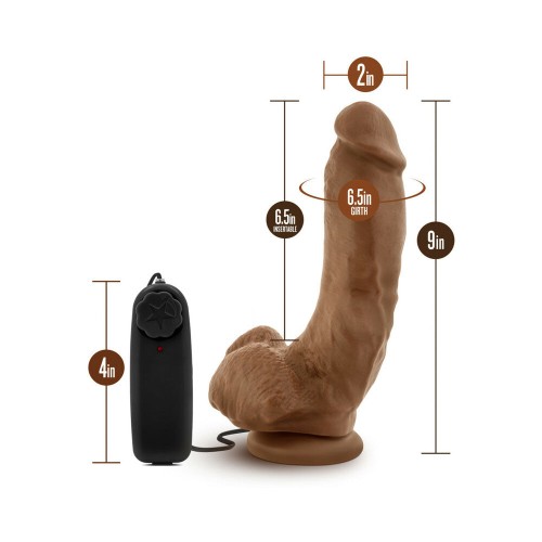 Loverboy El Boxer Dildo Vibrador Remoto - Beige - 9 pulgadas