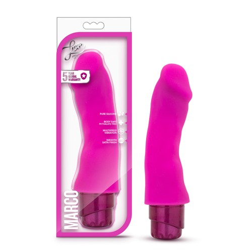 Dildo Vibrante Luxe Marco de 7.75 in. Rosa