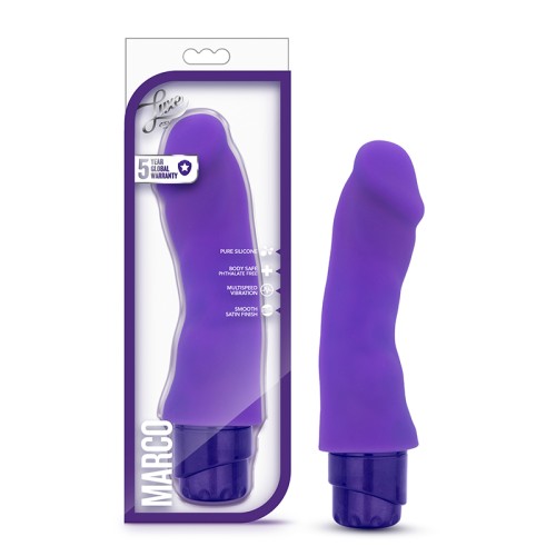 Luxe Marco Vibrating Dildo for G-Spot Pleasure