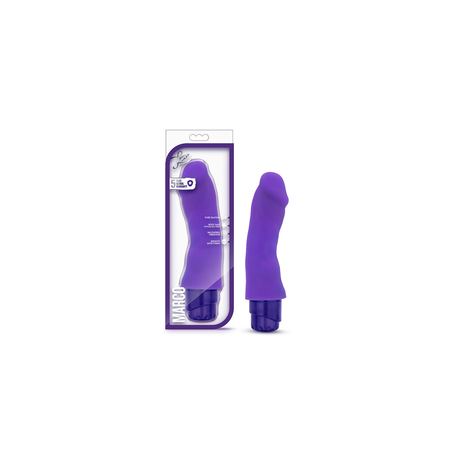 Dildo Vibrador Luxe Marco para Placer G-Spot