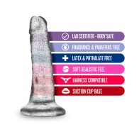 Dildo Glitter Naturally Yours de 5.5 pulgadas para Diversión