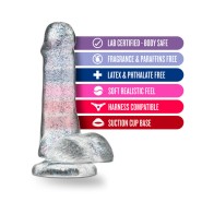 Dildo Glitter Naturally Yours 6 Pulgadas para Placer