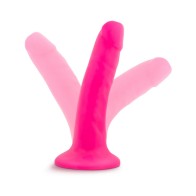 Dildo Neon Pink de Densidad Doble 6 in.