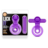 Play with Me Lick It Vibrating Cockring