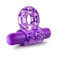 Play With Me Couples Vibrating Cock Ring Purple