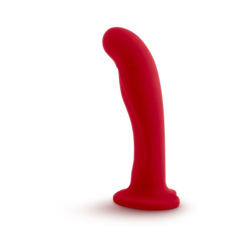 Temptasia Jezebel 6 in. Curved Dildo Crimson