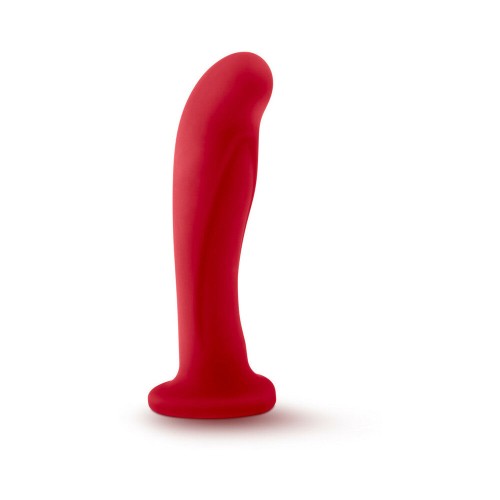 Temptasia Jezebel 6 in. Curved Dildo Crimson