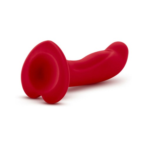 Temptasia Jezebel 6 in. Curved Dildo Crimson