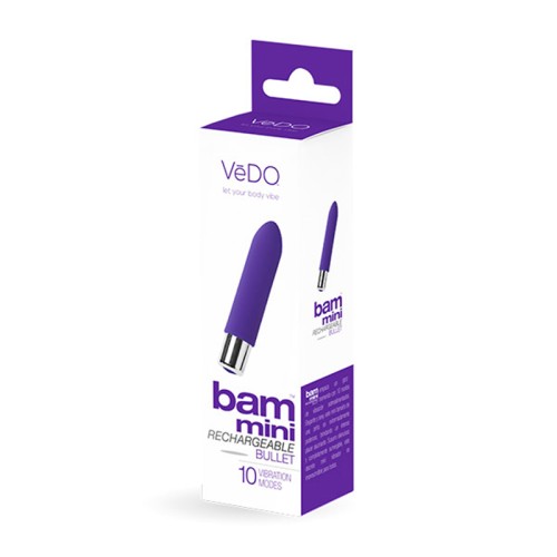 VeDO Bam Mini Vibrador - Discreto y Potente