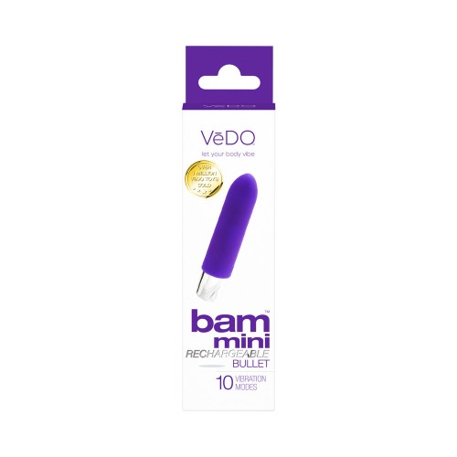 VeDO Bam Mini Vibrador - Discreto y Potente