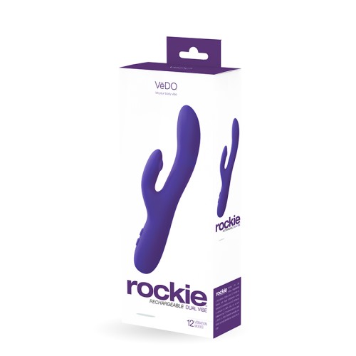 VeDO Rockie Vibrador Doble Recargable - Estimulación del Punto G