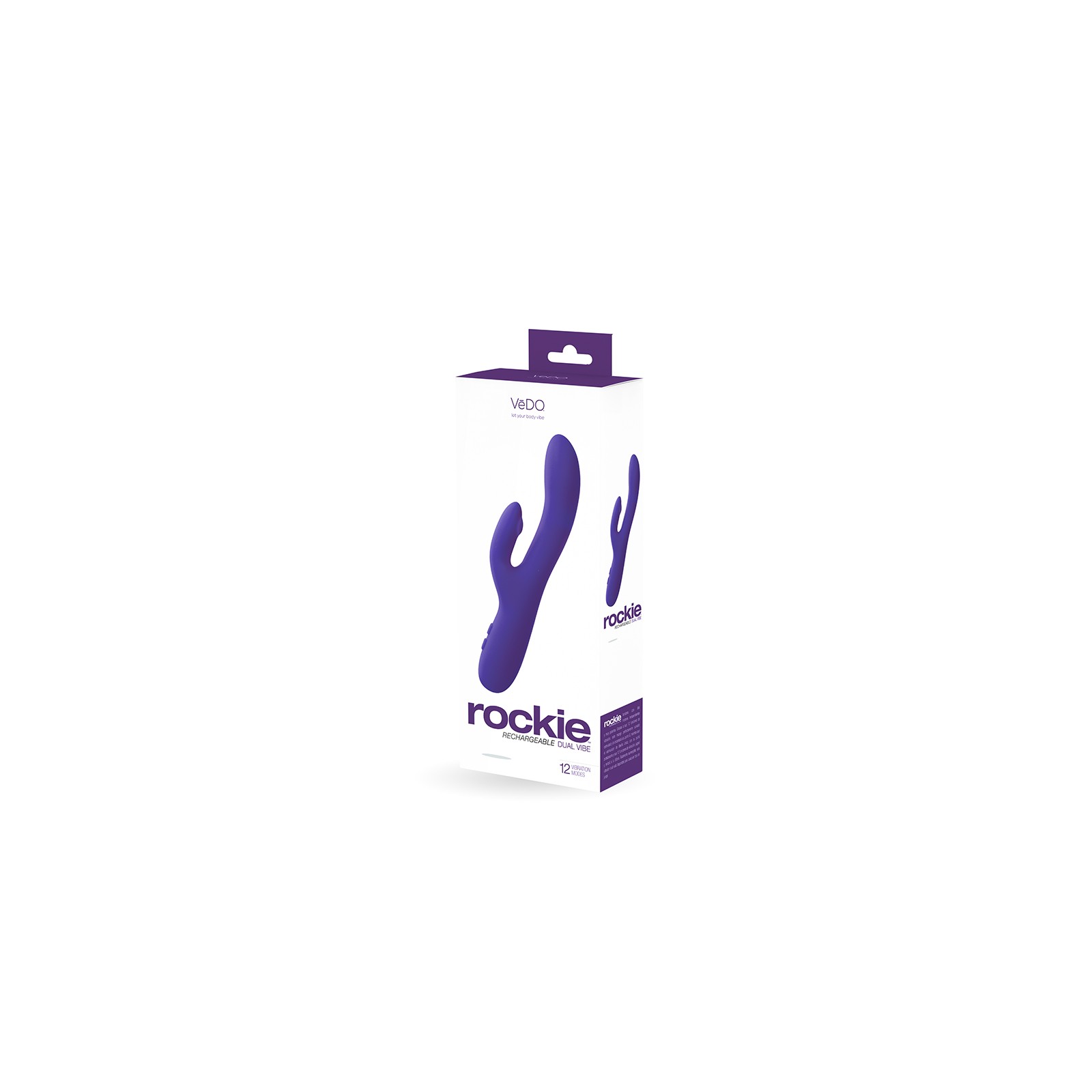 VeDO Rockie Vibrador Doble Recargable - Estimulación del Punto G