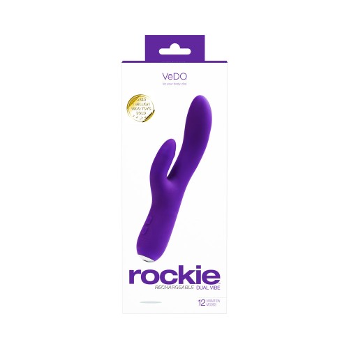 VeDO Rockie Vibrador Doble Recargable - Estimulación del Punto G